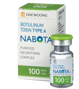 NABOTA 100iu Injection Botulinum Toxin Type A for Wrinkle Removal