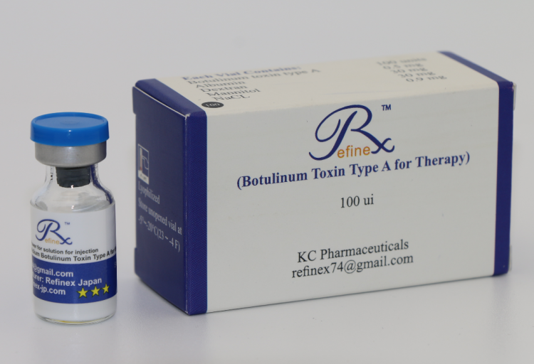 Refinex 100ui Injection Botulinum Toxin Type A for Wrinkle Removal - Click Image to Close